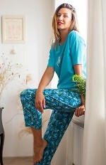 Key LNS 572 A26 short sleeve pajamas S-XL