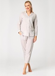 Piżama Key LNS 879 A26 dł/r S-XL rozpinana