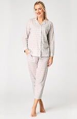 Piżama Key LNS 879 A26 kr/r 2XL-3XL rozpinana