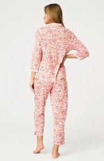 Piżama Key LNS 566 A26 kr/r S-XL rozpinana