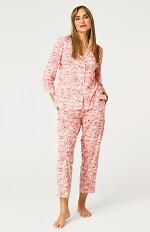 Piżama Key LNS 566 A26 kr/r S-XL rozpinana