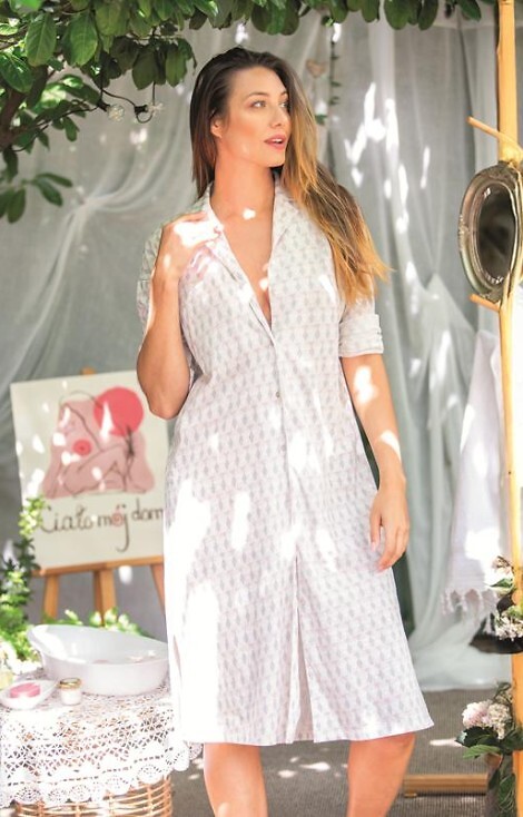 Koszula Key LND 879 A26 dł/r S-XL rozpinana