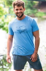 Piżama Key MNS 737 A26 kr/r M-2XL