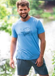 Piżama Key MNS 737 A26 kr/r M-2XL