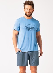 Piżama Key MNS 737 A26 kr/r M-2XL