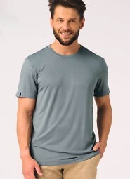 Koszulka Key MVK 001 A26 kr/r Bamboo M-2XL