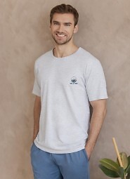 Piżama Taro 3577 Gabriel kr/r 3XL-4XL W26