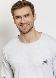 Piżama Taro 3577 Gabriel kr/r 3XL-4XL W26