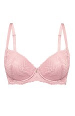 Biustonosz push-up Mefemi Petra BP16 Róż