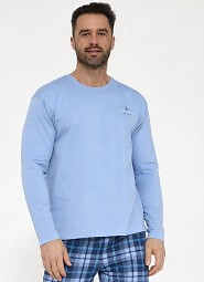 Piżama Cornette 124/218 Bell Rock 2 kr/r S-2XL