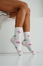 Skarpety Milena 0200-220 Królicze Głowy 37-41