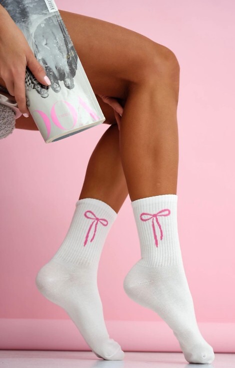 Skarpety Milena 0200-223 Kokardka 37-41
