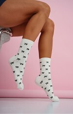 Skarpety Milena 0200-221 Małe Kokardki 37-41