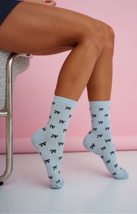 Skarpety Milena 0200-221 Małe Kokardki 37-41