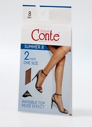 Podkolanówki Conte Elegant Sumer 8 den A'2