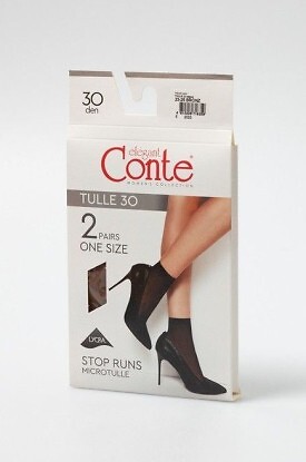 Skarpetki Conte Elegant Tulle 30 den A'2 - zdjęcie 2