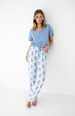 Piżama Sensis Gracelyn kr/r XS-2XL