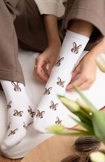 Skarpety Steven art.136 Happy Easter Króliczki 35-40