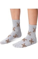 Skarpety Steven art.136 Happy Easter Króliczki 35-40