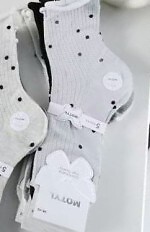 Skarpety WiK Motyl 3528 wz.45 Kropki 35-42