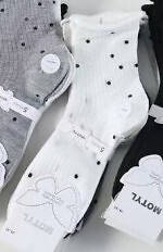 Skarpety WiK Motyl 3528 wz.45 Kropki 35-42