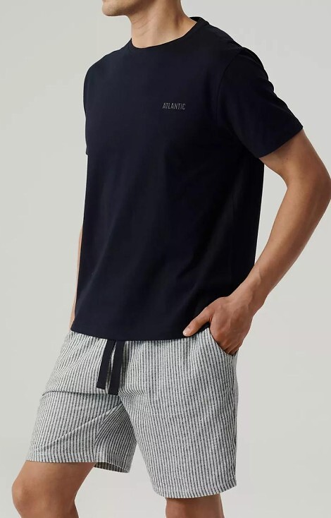 Piżama Atlantic NMP-381 kr/r S-2XL