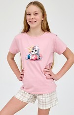 Piżama Cornette Young Girl 788/122 Kitty 2 kr/r 134-164