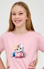 Piżama Cornette Young Girl 788/122 Kitty 2 kr/r 134-164