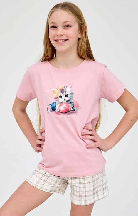 Piżama Cornette Young Girl 788/122 Kitty 2 kr/r 134-164