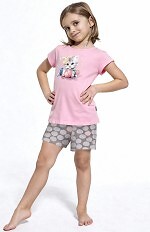 Piżama Cornette Kids Girl 787/121 Kity kr/r 92-128
