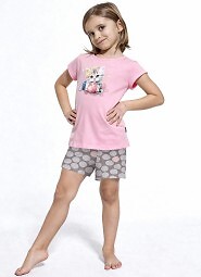 Piżama Cornette Kids Girl 787/121 Kity kr/r 92-128