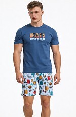 Piżama Cornette F&Y 551/55 Bali kr/r 164-188