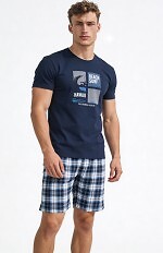 Piżama Cornette F&Y 551/56 Hawaii kr/r 164-188