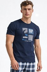 Piżama Cornette F&Y 551/56 Hawaii kr/r 164-188