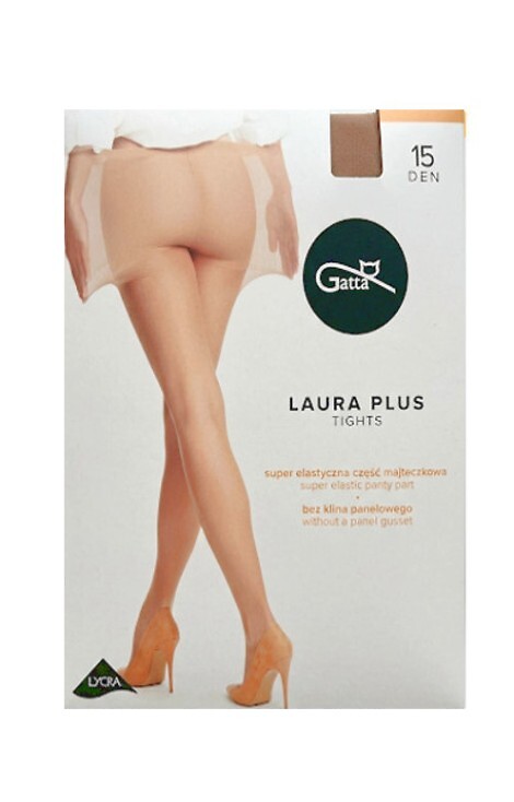 Rajstopy Gatta Laura Plus Size 15 den 5-XL