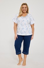 Piżama Cornette 876/346 Gianna kr/r 3XL-5XL