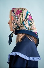 Apaszka Art Of Polo 25216 Flores