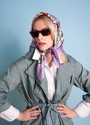 Apaszka Art Of Polo 25216 Flores