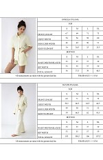 Piżama Sensis Ophelia kr/r S-XL rozpinana