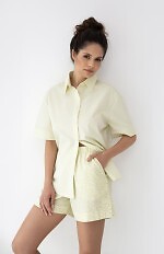 Piżama Sensis Ophelia kr/r S-XL rozpinana