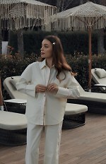 Piżama Sensis Raven dł/r S-XL rozpinana