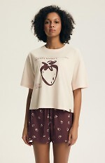 Piżama Henderson Ladies 44474 Evika kr/r S-3XL