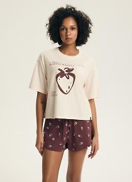 Piżama Henderson Ladies 44474 Evika kr/r S-3XL