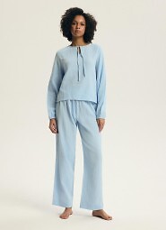 Piżama Henderson Ladies 45313 Eleni dł/r S-3XL Muślin