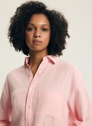 Piżama Henderson Ladies 44493 Eleni dł/r S-3XL Muślin rozpinana