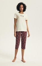 Piżama Henderson Ladies 44465 Evika kr/r S-3XL