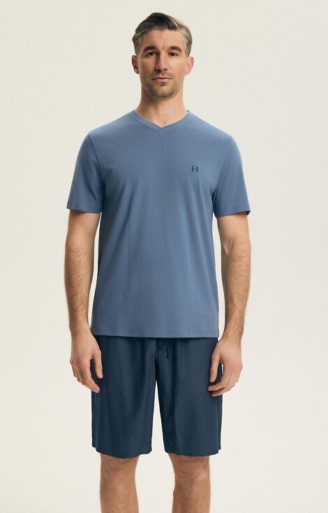 Piżama Henderson 44608 Post kr/r M-3XL