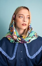 Chusta Art Of Polo 25233 Peacock