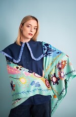 Chusta Art Of Polo 25233 Peacock