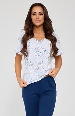 Piżama Cornette 876/346 Gianna kr/r S-2XL